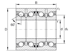 ǽ|S ZKLN2557-2RS-2AP, 䌦(du)pɂ(c)ܷ