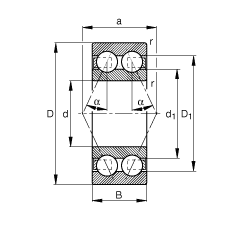ǽ|S 3200-B-TVH, (j) DIN 628-3 ˜ʵҪߴp|  = 25