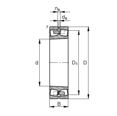 {(dio)ĝLS 22340-K-MB, (j) DIN 635-2 (bio)(zhn)Ҫߴ, FF 1:12